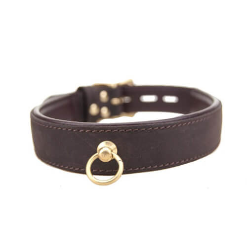 BOUND Nubuck Leather Choker with &