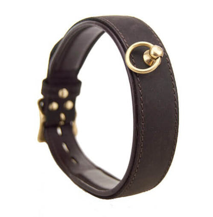BOUND Nubuck Leather Choker with &