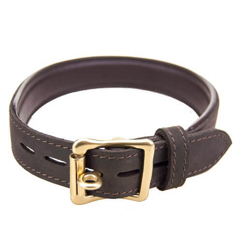 BOUND Nubuck Leather Choker with &