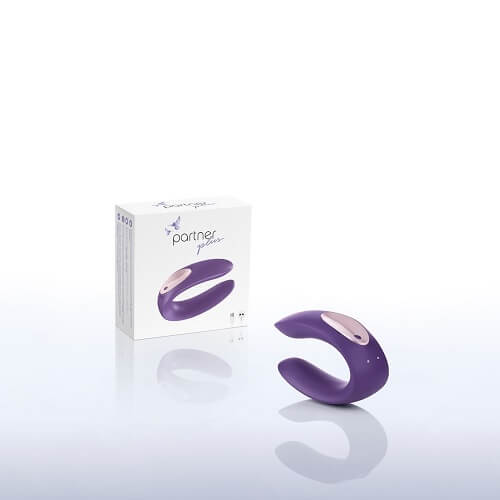 Satisfyer Partner Double Plus Classic Vibrator - Allure Adornments