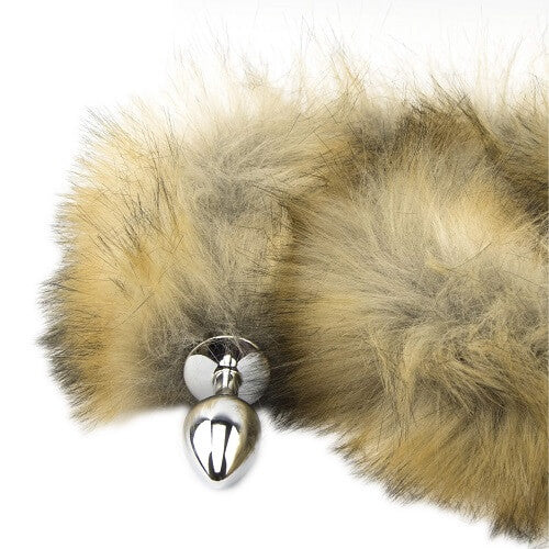 Furry Fantasy Red Fox Tail Butt Plug - Allure Adornments