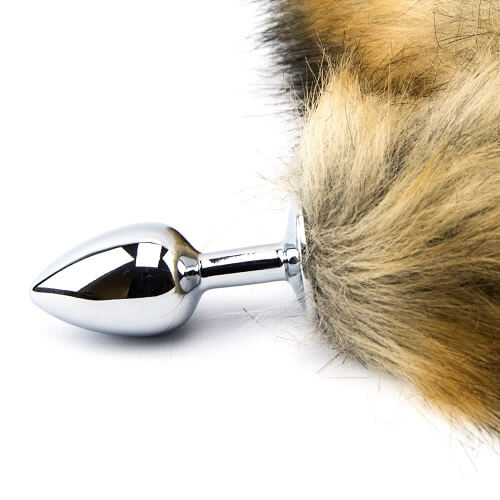 Furry Fantasy Red Fox Tail Butt Plug - Allure Adornments
