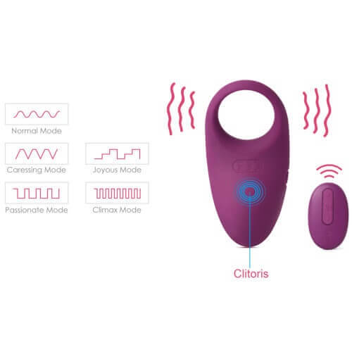 Svakom Winni Remote Controlled Couples Cock Ring - Allure Adornments