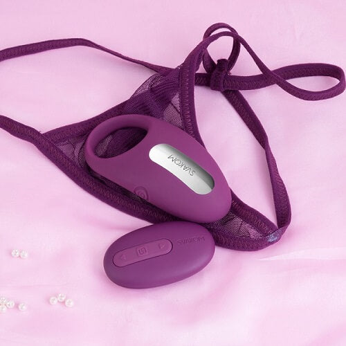 Svakom Winni Remote Controlled Couples Cock Ring - Allure Adornments
