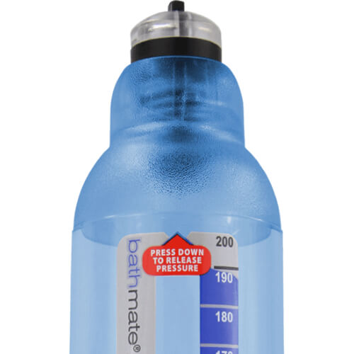Bathmate Hydro 7 Penis Pump Blue - Allure Adornments