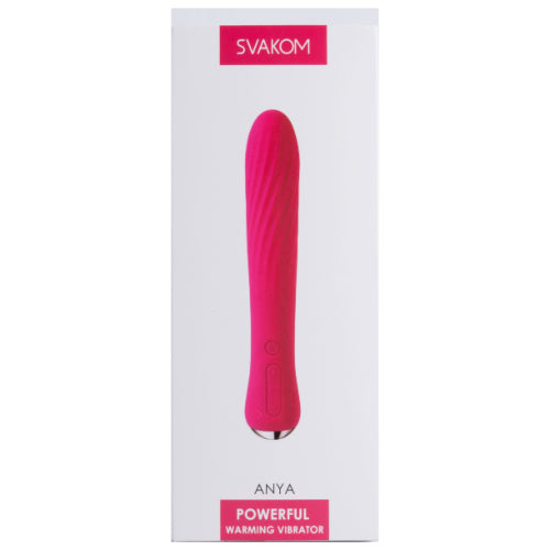 Svakom Anya Rechargeable Warming Silicone Vibrator - Allure Adornments