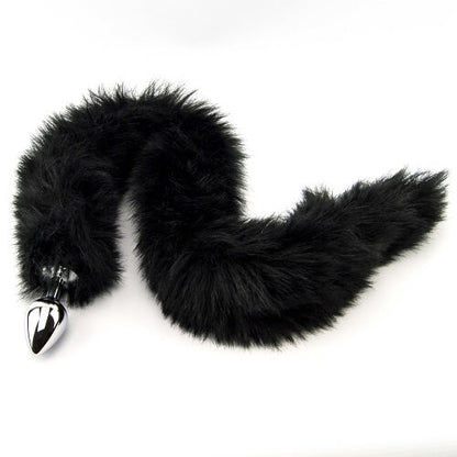 Furry Fantasy Black Panther Tail Butt Plug - Allure Adornments