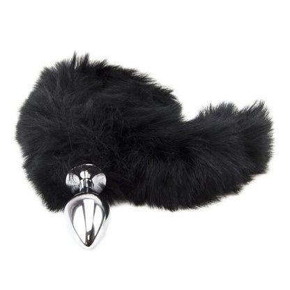 Furry Fantasy Black Panther Tail Butt Plug - Allure Adornments