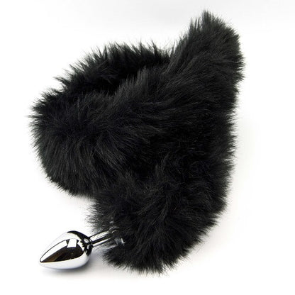 Furry Fantasy Black Panther Tail Butt Plug - Allure Adornments