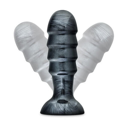 Jet Bruiser Large Ridged Butt Plug 7.5 Inches - Allure Adornments