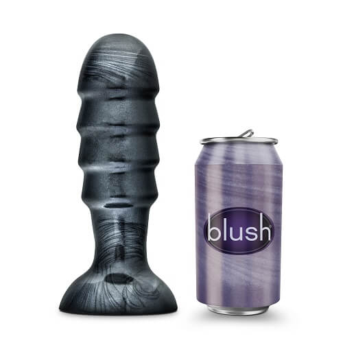 Jet Bruiser Large Ridged Butt Plug 7.5 Inches - Allure Adornments