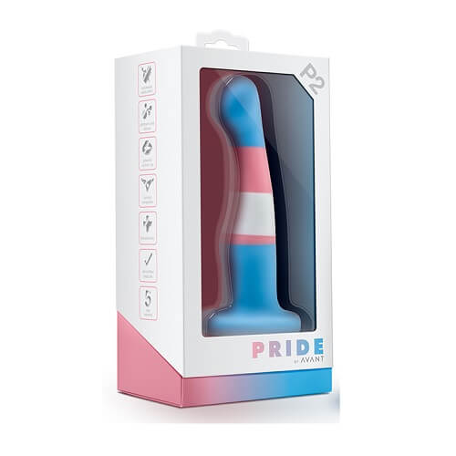 Avant Pride True Blue Silicone Dildo - Allure Adornments