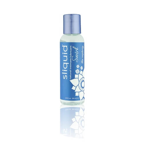 Sliquid Naturals Swirl Flavoured Lubricants-Blue Raspberry 59ml - Allure Adornments