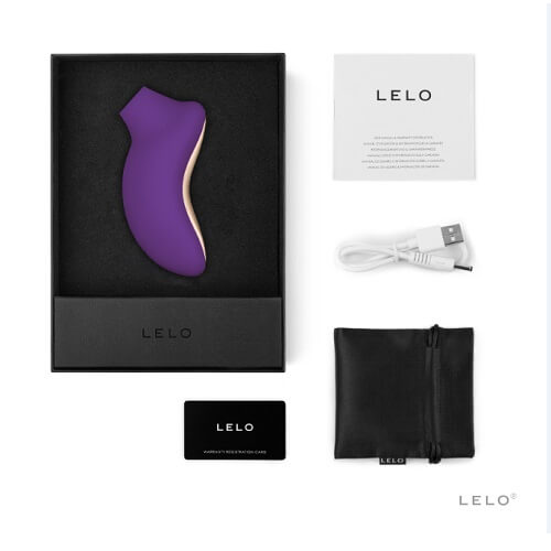 LELO SONA 2 Sonic Clitoral Massager - Purple - Allure Adornments