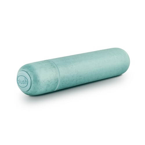 Gaia Biodegradable Eco Bullet Vibrator Blue - Allure Adornments