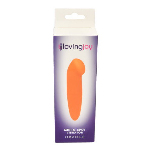 Loving Joy Mini G-Spot Vibrator Orange - Allure Adornments