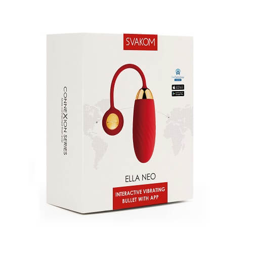Svakom Ella Neo Interactive App Controlled Vibrating Egg - Allure Adornments