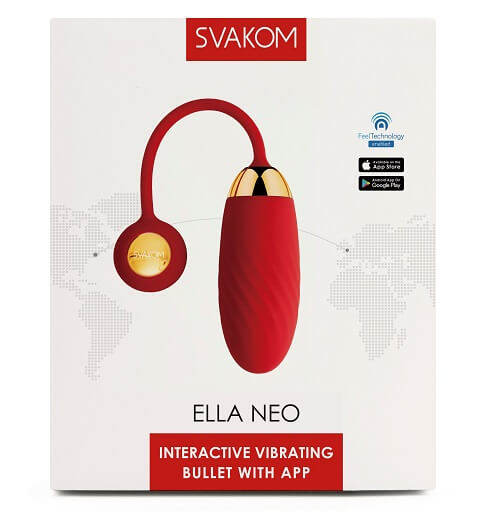 Svakom Ella Neo Interactive App Controlled Vibrating Egg - Allure Adornments