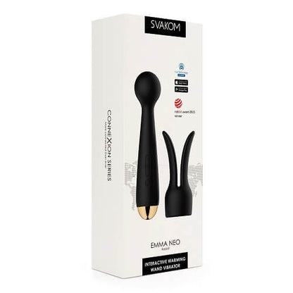 Svakom Emma Neo Interactive App Controlled Heating Magic Wand - Allure Adornments