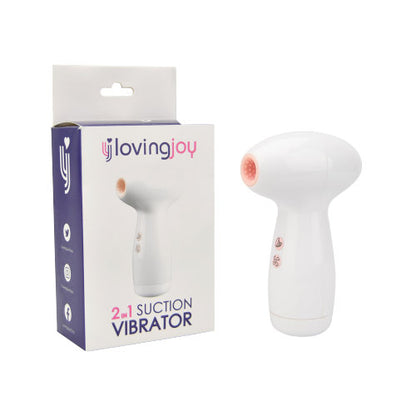 Loving Joy 2 in 1 Suction Vibrator - Allure Adornments