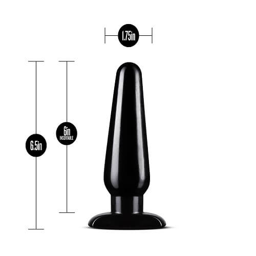 Anal Adventures Basic Plug Kit Black - Allure Adornments