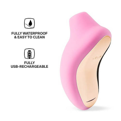 LELO SONA Sonic Clitoral Massager - Pink - Allure Adornments