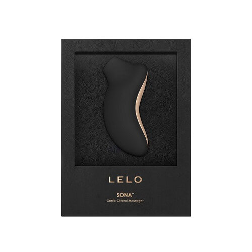 LELO SONA Sonic Clitoral Massager - Black - Allure Adornments
