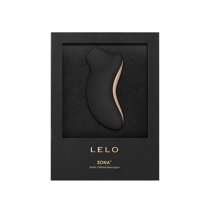 LELO SONA Sonic Clitoral Massager - Black - Allure Adornments