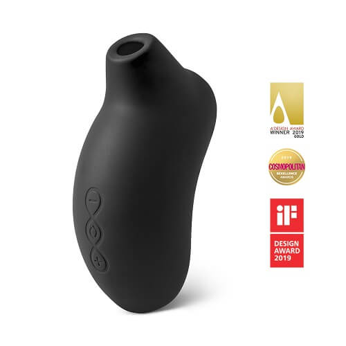 LELO SONA Sonic Clitoral Massager - Black - Allure Adornments
