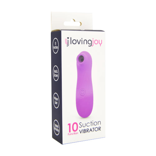 Loving Joy 10 Function Clitoral Suction Vibrator - Allure Adornments