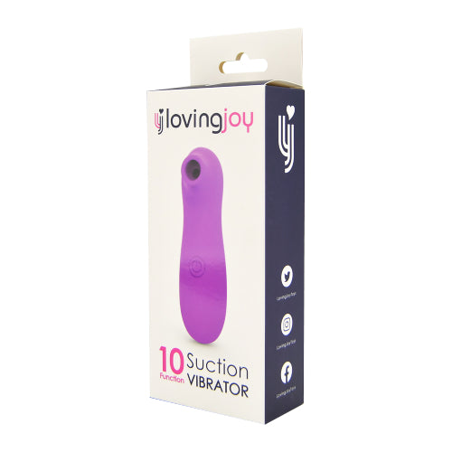 Loving Joy 10 Function Clitoral Suction Vibrator - Allure Adornments