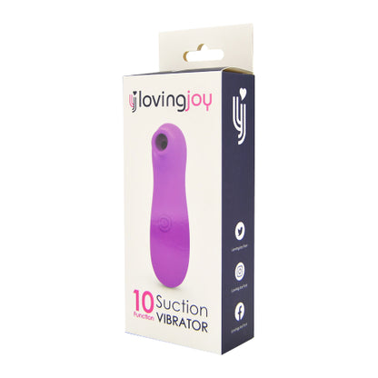 Loving Joy 10 Function Clitoral Suction Vibrator - Allure Adornments