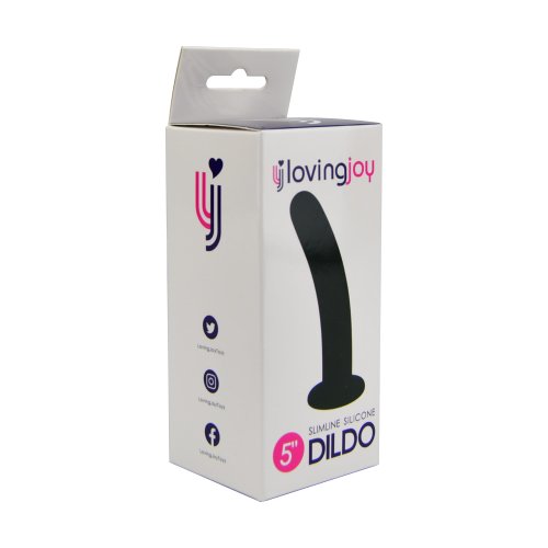 Loving Joy Slimline Silicone Dildo 5 Inch - Allure Adornments