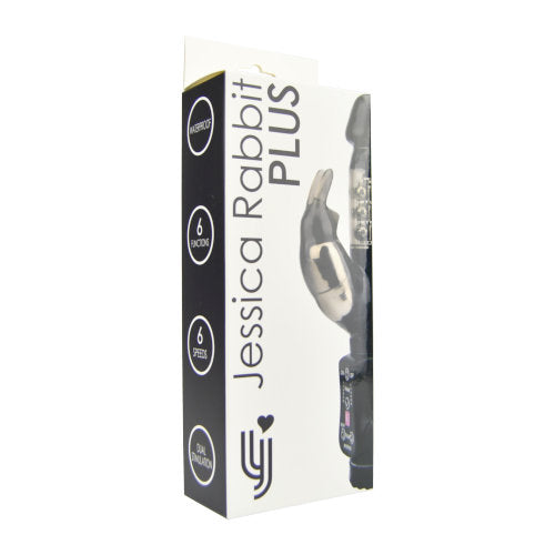 Jessica Rabbit Plus Vibrator Black - Allure Adornments