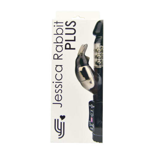 Jessica Rabbit Plus Vibrator Black - Allure Adornments