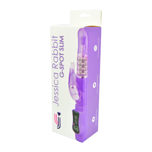 Jessica Rabbit G-Spot Slim Vibrator Purple - Allure Adornments