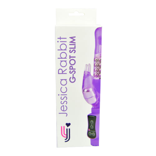 Jessica Rabbit G-Spot Slim Vibrator Purple - Allure Adornments