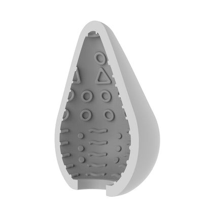 Rev-Sleeves Egg-Shaped Masturbator Wavy - Allure Adornments