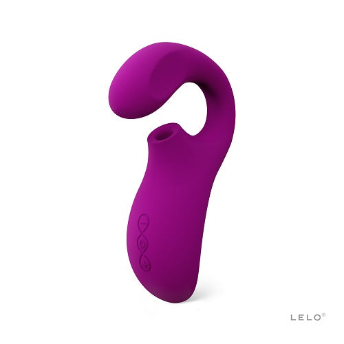 LELO Enigma Dual Stimulation Sonic Massager Deep Rose - Allure Adornments