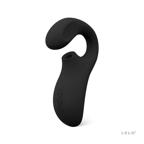LELO Enigma Dual Stimulation Sonic Massager Black - Allure Adornments