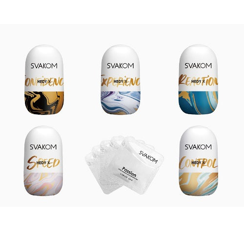 Svakom Hedy X-Confidence Reuseable Egg Style Male Masturbator - Allure Adornments