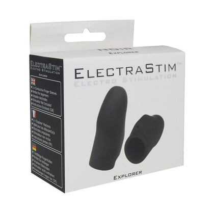 Electrastim Noir Explorer Silicone Finger Sleeves - Allure Adornments