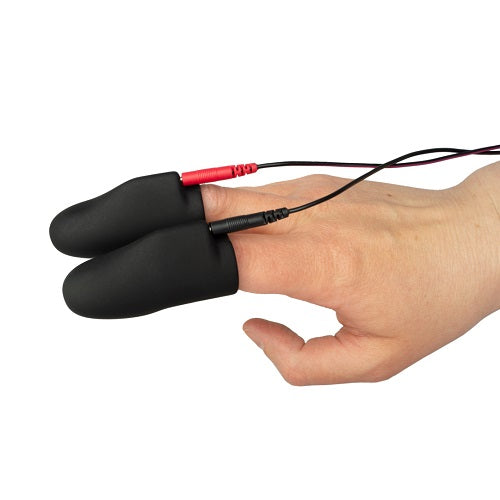 Electrastim Noir Explorer Silicone Finger Sleeves - Allure Adornments