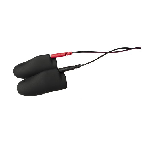 Electrastim Noir Explorer Silicone Finger Sleeves - Allure Adornments