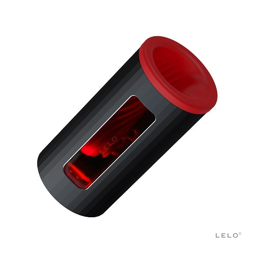 Lelo F1S V2 Dual Stimulation Male Masturbator Red - Allure Adornments