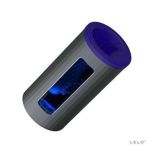 Lelo F1S V2X Dual Stimulation Male Masturbator Blue - Allure Adornments