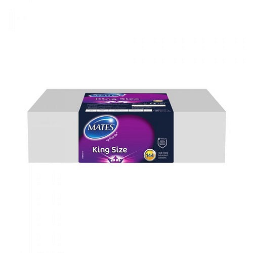 Mates King Size Condom BX144 Clinic Pack - Allure Adornments