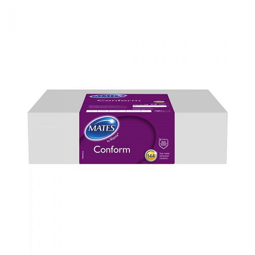 Mates Conform Condom BX144 Clinic Pack - Allure Adornments