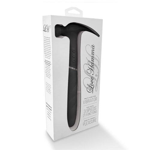 Love Hamma The Ultimate Vibrator Straight Black - Allure Adornments