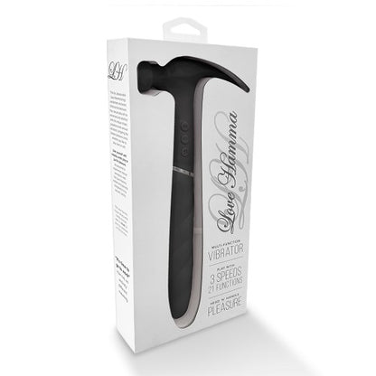 Love Hamma The Ultimate Vibrator Straight Black - Allure Adornments